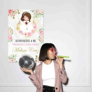 Letrero mi primera comunion decoracion Mod.4
