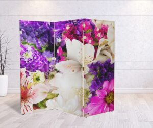 Biombos decorativos Flores Mod.14