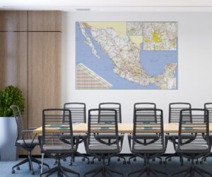 Mapa De México Gigante Para Pared