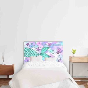 Respaldos de cama Cola de Sirena Mágica