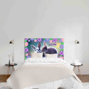 Cabezales de cama Magia de Conejito