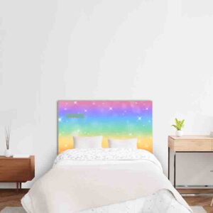 Cabeceras de madera para niños Melodía de Colores