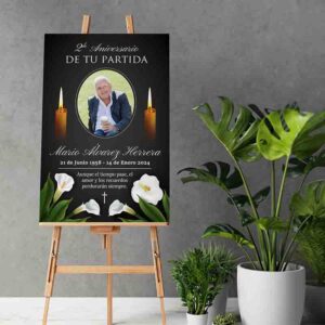 Placa Conmemorativas para Aniversario Luctuoso Caminos de Luz