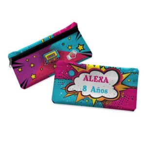 Lapiceras de tela detalles Pop Art Mod.1