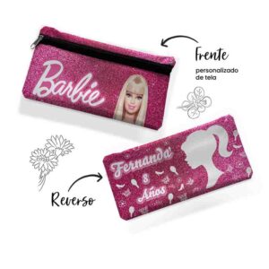 Lapiceras de tela regalos fiesta Barbie