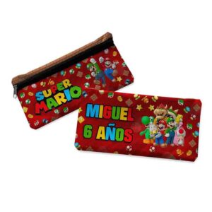 Lapiceras personalizadas recuerditos fiesta Mario Bross