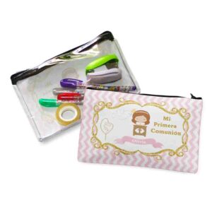 Lapiceras personalizadas detalles fiesta Primera Comunión Alegría Angelical