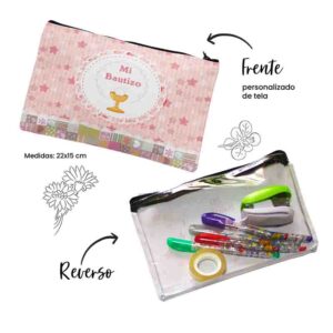 Lapiceras personalizadas recuerdos fiestas Bautizo Alegría Pura