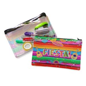 Lapiceras de tela detalles Mexicana Fiesta de Colores