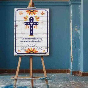 Decoraciones para día de muertos Ofrenda de Amor