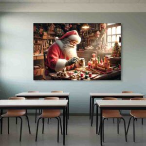 Fondo para Fotos de Navidad El Taller Secreto