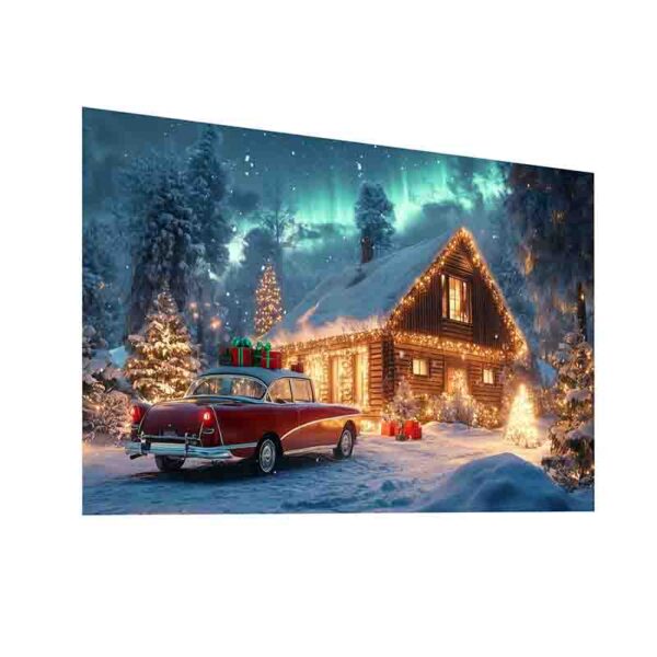 Fondo Navideño Villa Nevada Tiempos Pasados - Image 3