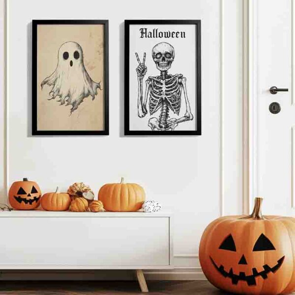 Kit 2 Cuadros de Terror Decoración  Encanto Oculto - Image 2