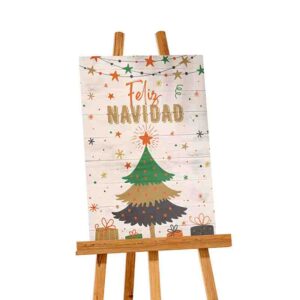 Letreros Navideños Personalizados Festivos Árbol de Navidad