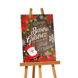 Feliz navidad 2024 precioso letrero mdf  Buena Navideña