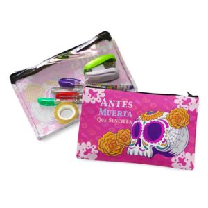 Lapiceras Día de Muertos para honrar recuerdos Antes Muerta que Sencilla