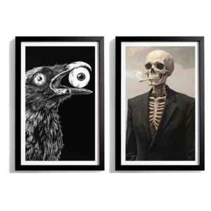 Set 2pzas Cuadros La Parca Decoración