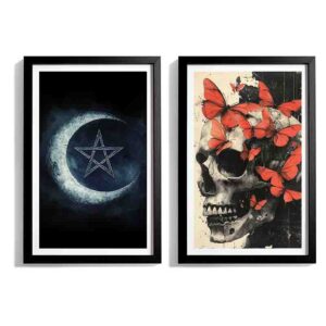 Kit Cuadros de Misterios Regalo  2pzas Misterio Nocturno