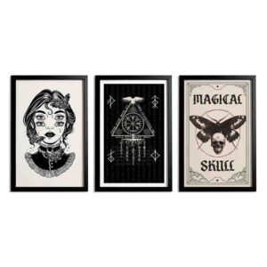 Pack 3 Cuadros de Muerte y Magia