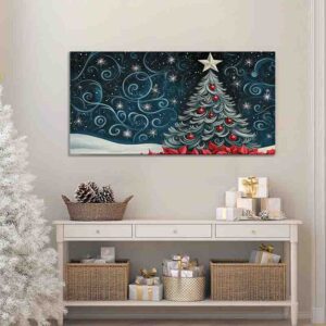 Cuadro Navidad en Nieve