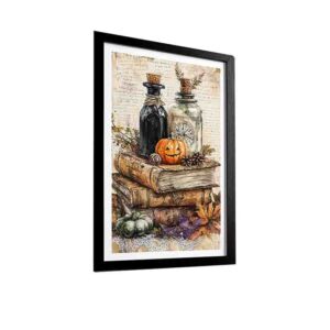Cuadro Otoño Decoración Estacional Vintage