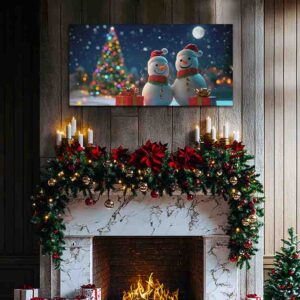 Cuadro Postal Navideña