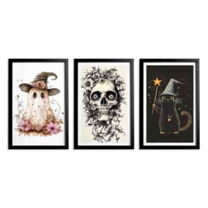 Cuadros de Sonrisa de Bruja 3 Piezas Pack