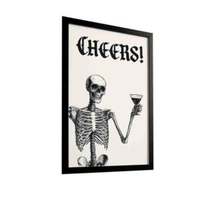 Cuadro Esqueleto Cheers