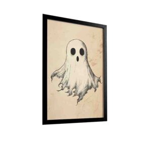 Cuadro Fantasma Decoración Halloween