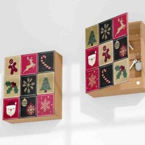 Vinilos Adheribles Navideños para Cocina y Baño Elegantes