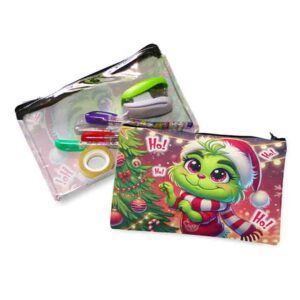Estuchera organizadora el grinch regalos para navidad MOD. Arbol