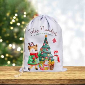 Costales Navideños Multiusos Aventura Navideña