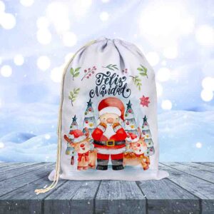 Costales de Santa Claus Navideños Aventura con Santa