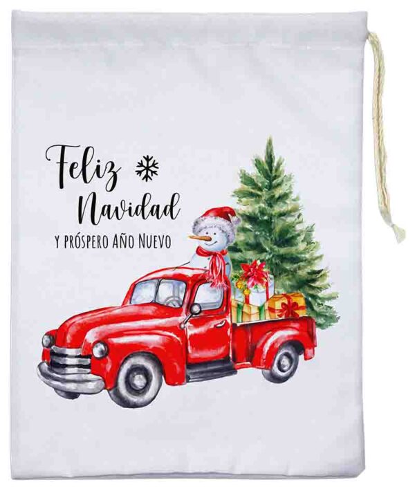 Costales de Navidad para Regalos Camino a la Navidad - Image 2