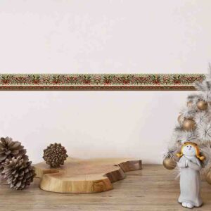 Espíritu Navideño en Vinilo Cenefas con Encanto Lujo Navideño