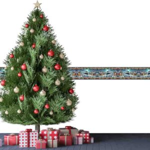Magia Dorada Navideña Vinilos Decorativos Adhesivos Pueblo Mágico Navideño