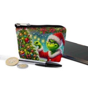 Monederos para mujer grinch bebe regalos chuscos navidad MOD. Toque Travieso