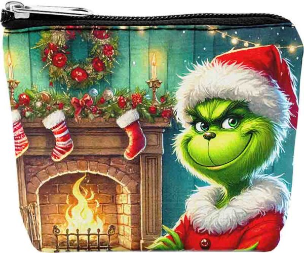 Grinch sonriendo Monederitos regalos de navidad animado MOD. Travesura junto al Fuego - Image 2