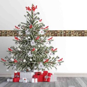 Cenefas Navideñas para Cocinas y Baños Decora Fácil Vintage en Cuadros