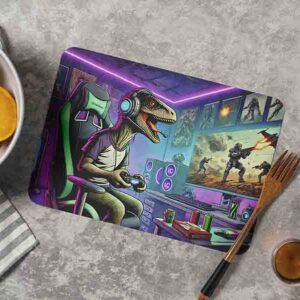 Mantelitos para mesa fiesta dinosaurios Mod.Dino Gamer