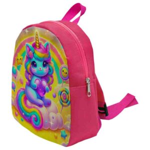 Dulceros de unicornio mochilitas para fiesta de niña Nube de Arcoíris