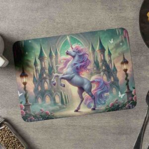 Cumpleaños de unicornio manteles Reino de Cristal