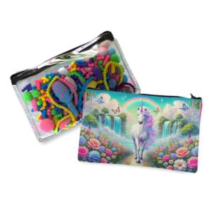 Lapiceras de tela dulceros de unicornio Paraíso Mágico