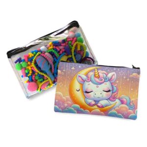 Lapiceras bonitas cumpleaños de unicornio Mini Luna