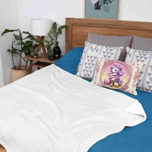 Funda de Almohada Unicornio Fantasía Brillante Tejidos Mágicos