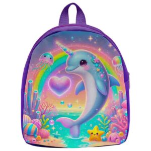 Dulcero de unicornio mochilas Delfín de Colores