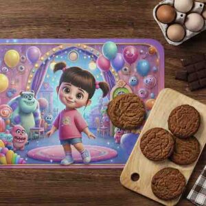 Manteles individuales fiesta boo monster inc tierna Mod.Día Mágico con Boo