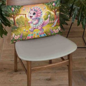 Funda de dinosaurio almohada para niño Mod.Dino en el Parque