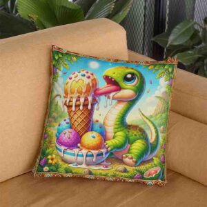 Decoración de dino bebe cojines deco Mod.Heladosaurio