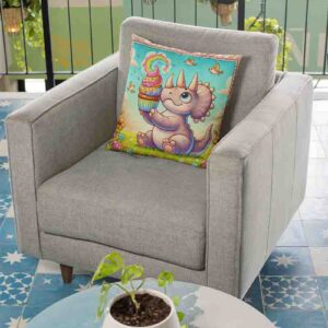 Adornos de dinosaurios infantil cojines para cama Mod.Jurassic Sweet